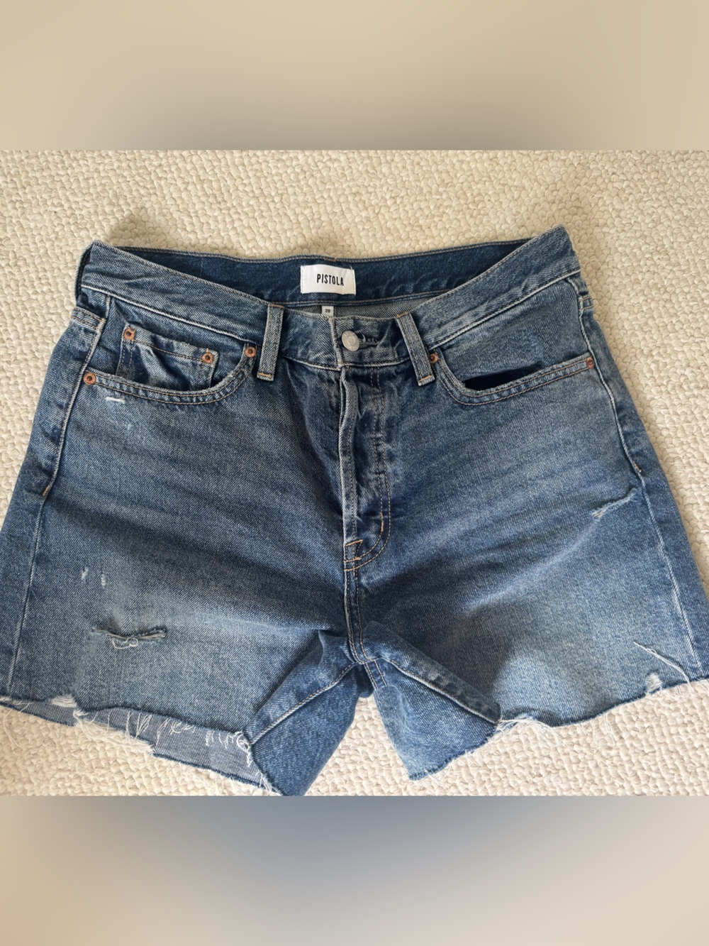 PISTOLA ANDIE HIGH RISE VINTAGE CUT OFF SHORT size 28
